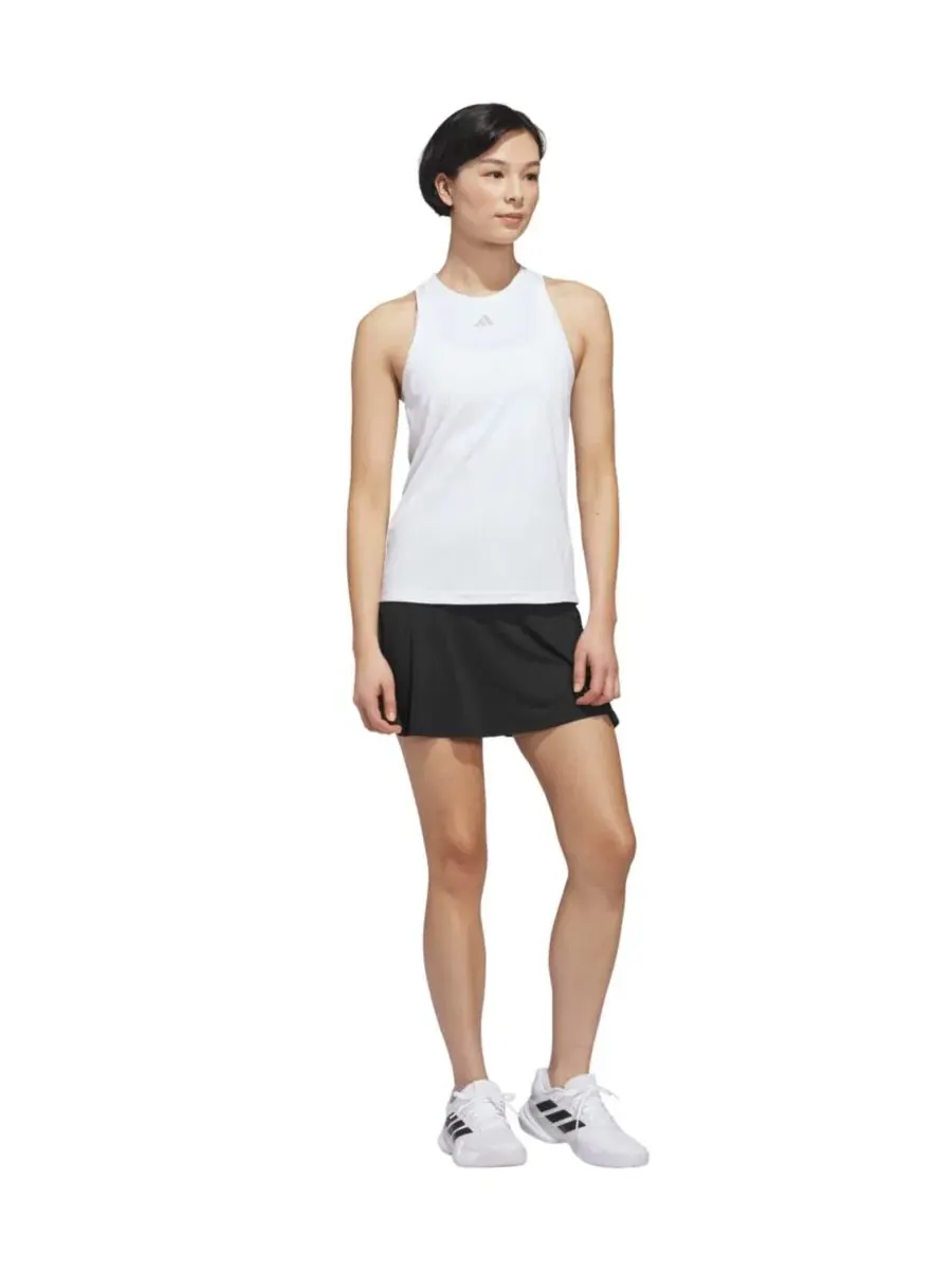 Топ без рукавов с технологией Climacool, модель Club Tennis Climacool Tank Top adidas — изображение 2 из 5, белый