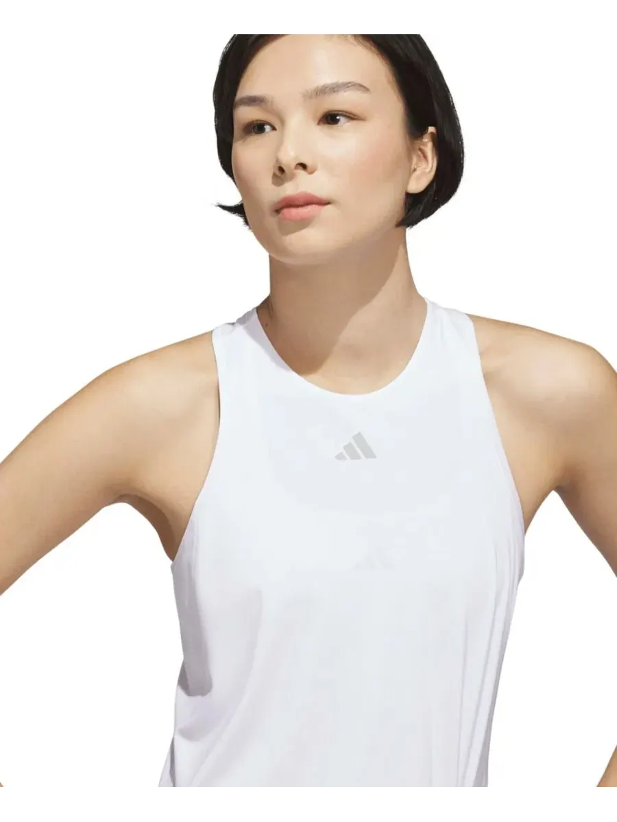 Топ без рукавов с технологией Climacool, модель Club Tennis Climacool Tank Top adidas — изображение 3 из 5, белый