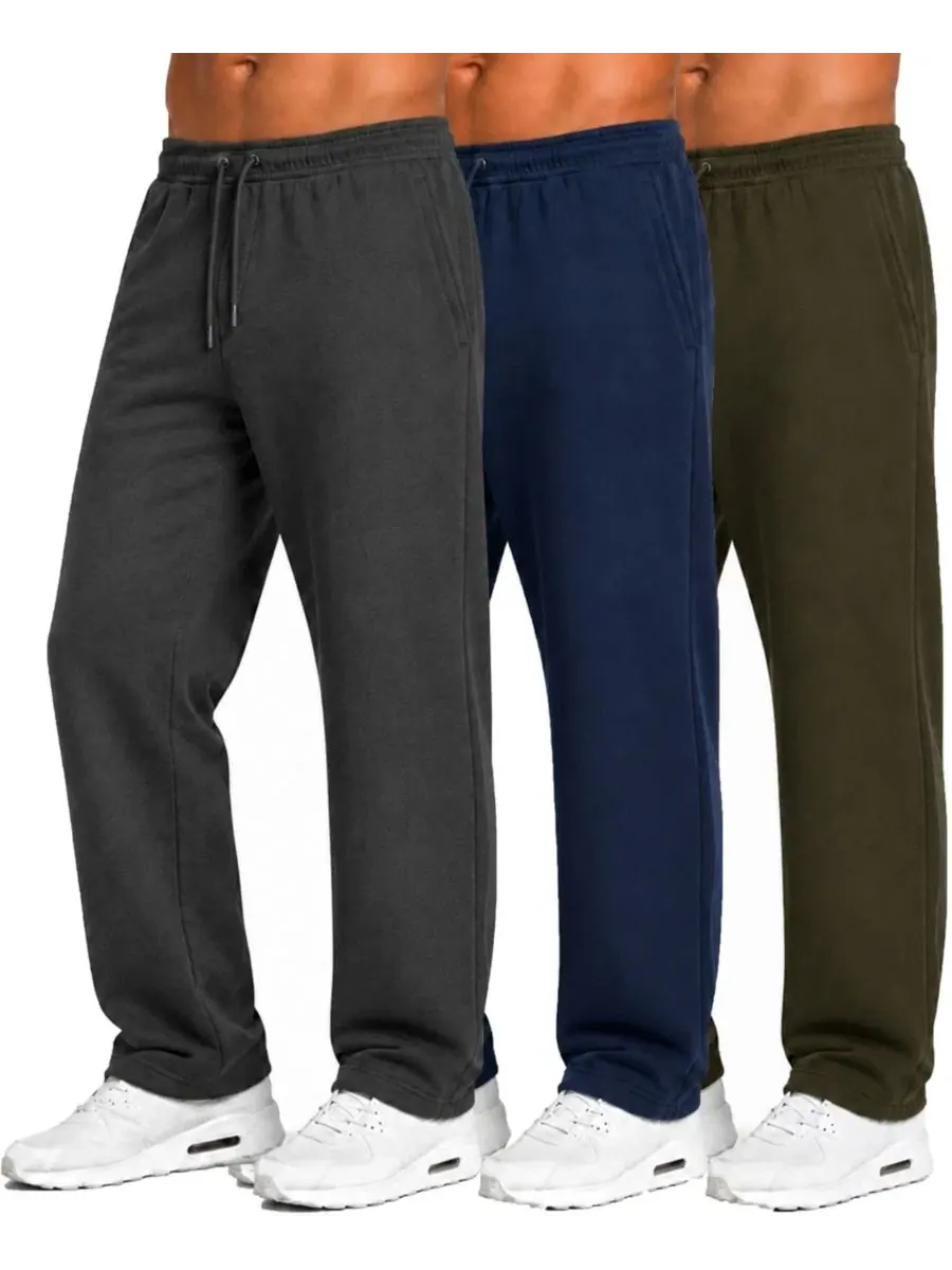 Спортивные брюки из футера с технологией Tech Fleece, 3-шт комплект Blu Rock — изображение 1 из 3