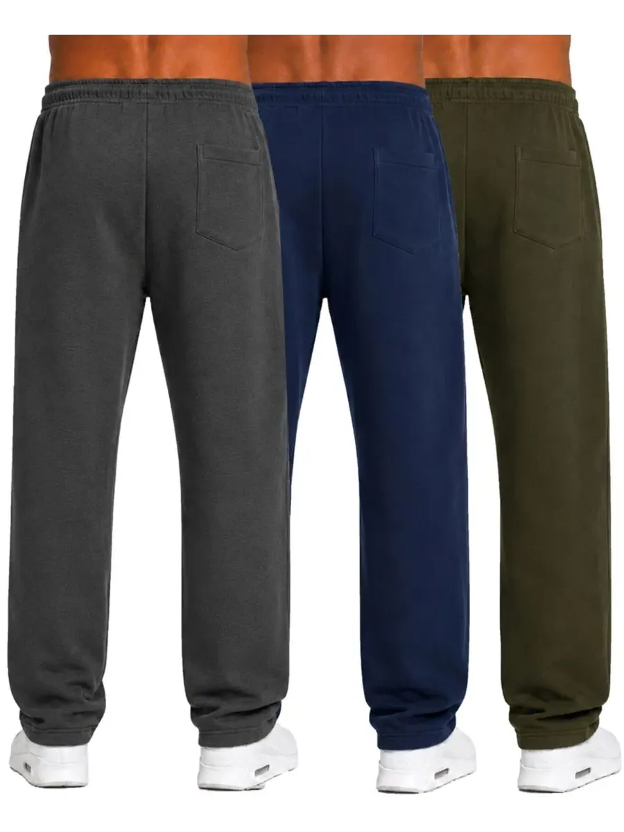 Спортивные брюки из футера с технологией Tech Fleece, 3-шт комплект Blu Rock — изображение 3 из 3