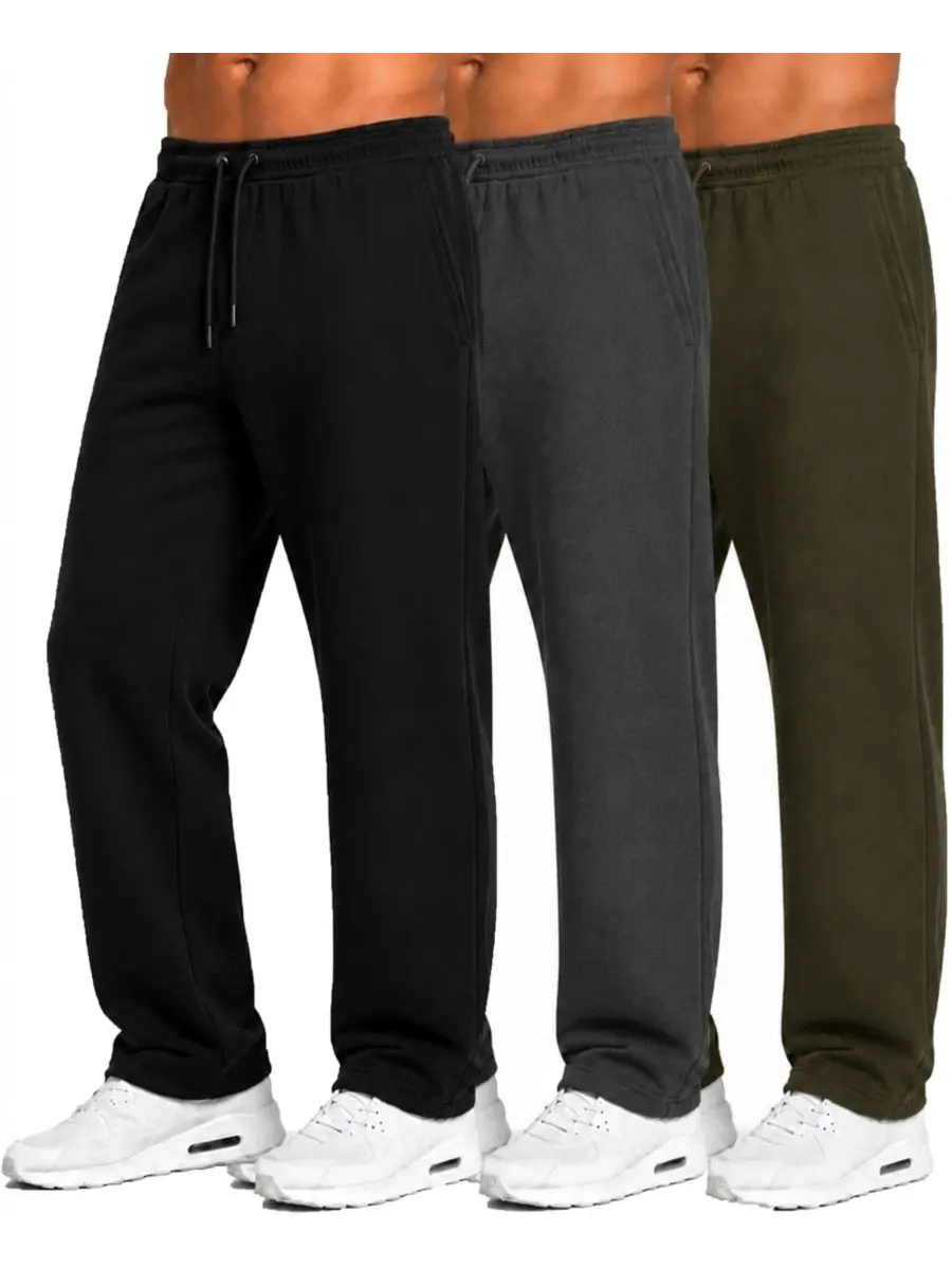 Спортивные брюки из футера с технологией Tech Fleece, 3-шт комплект Blu Rock — изображение 1 из 3