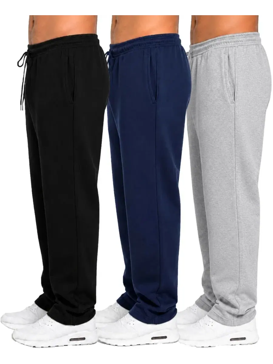 Спортивные брюки из футера Tech Fleece Performance, комплект из 3 штук Blu Rock — изображение 2 из 3