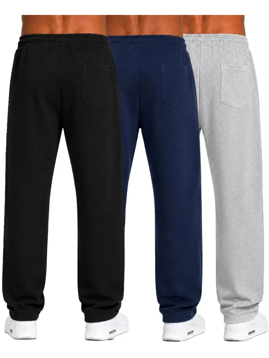 Спортивные брюки из футера Tech Fleece Performance, комплект из 3 штук Blu Rock — изображение 3 из 3