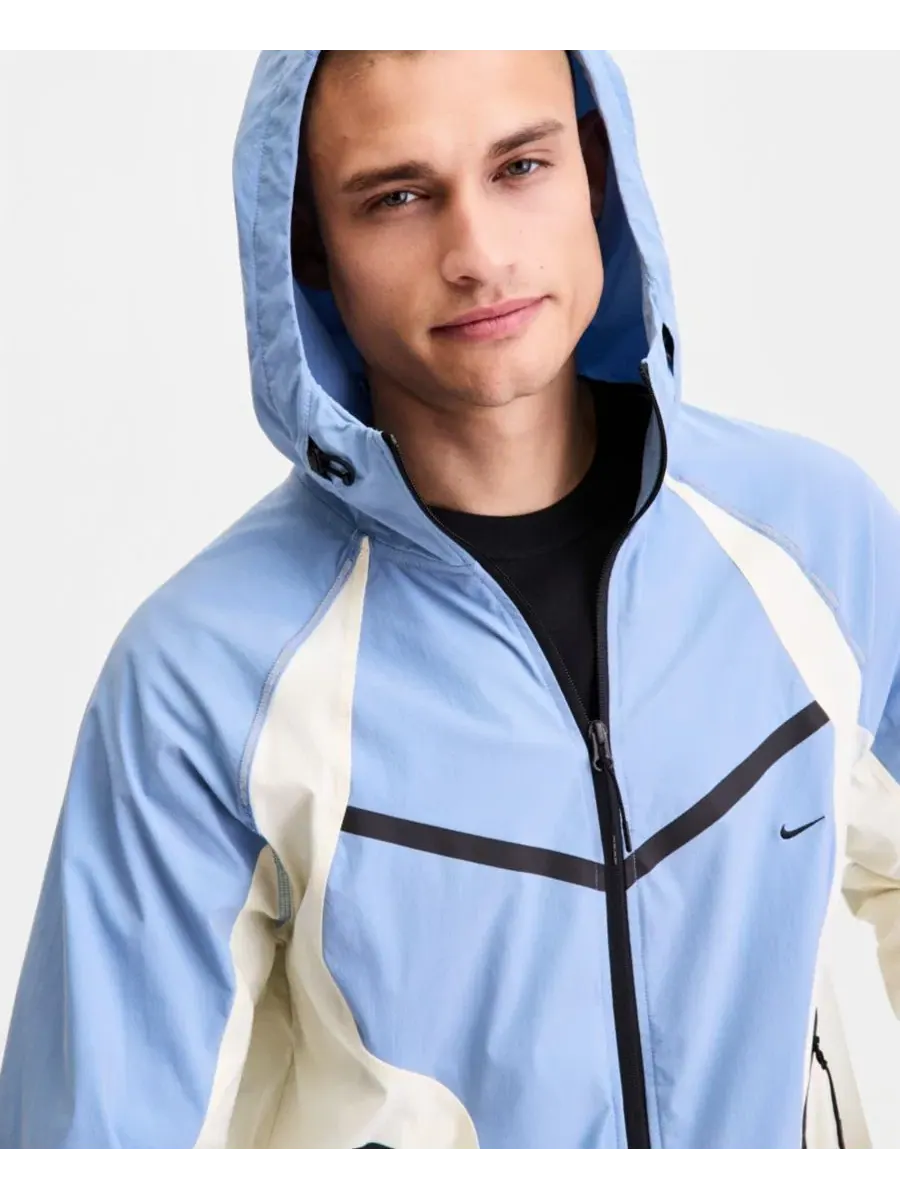 Мужская ветровка Tech Dri-FIT на молнии Nike — изображение 3 из 9, синий//черный