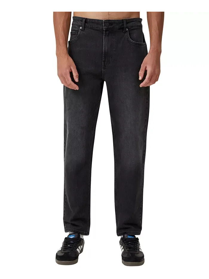 Мужские джинсы Relaxed Tapered COTTON ON — черный