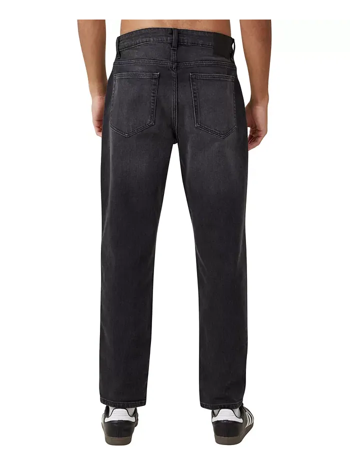 Мужские джинсы Relaxed Tapered COTTON ON — изображение 2 из 4, черный