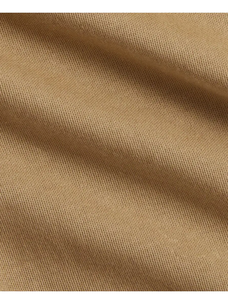 Детский комбинезон-поло из мягкого хлопка Polo Ralph Lauren — изображение 3 из 3, верблюжий
