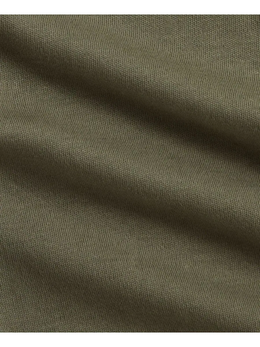 Детский комбинезон-поло из мягкого хлопка Polo Ralph Lauren — изображение 3 из 3, оливковый