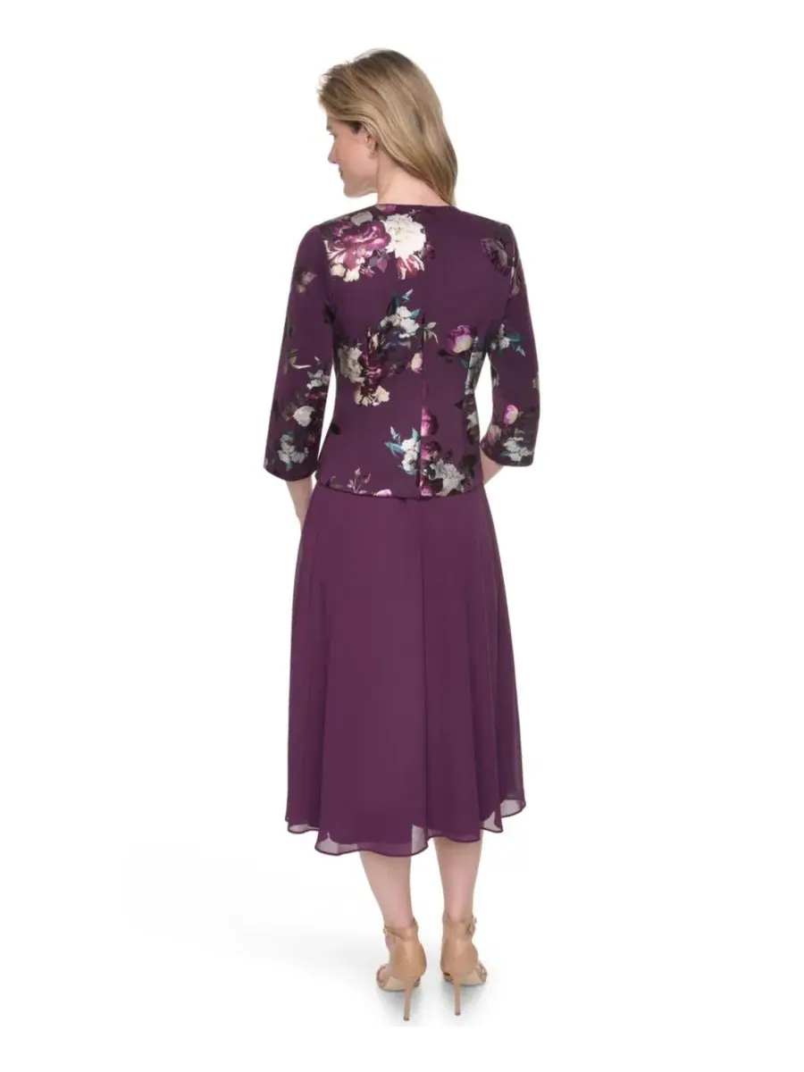 Комплект из платья без рукавов и жакета с пайетками, модель Removable Jacket & Sleeveless Dress — изображение 5 из 5