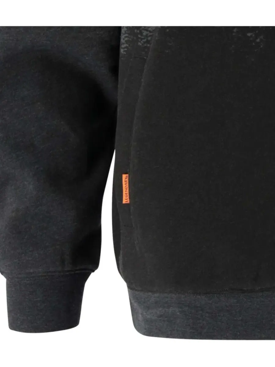 Худи с капюшоном и принтом Legendary Horizon Hoodie Legendary Whitetails — изображение 7 из 8, черный