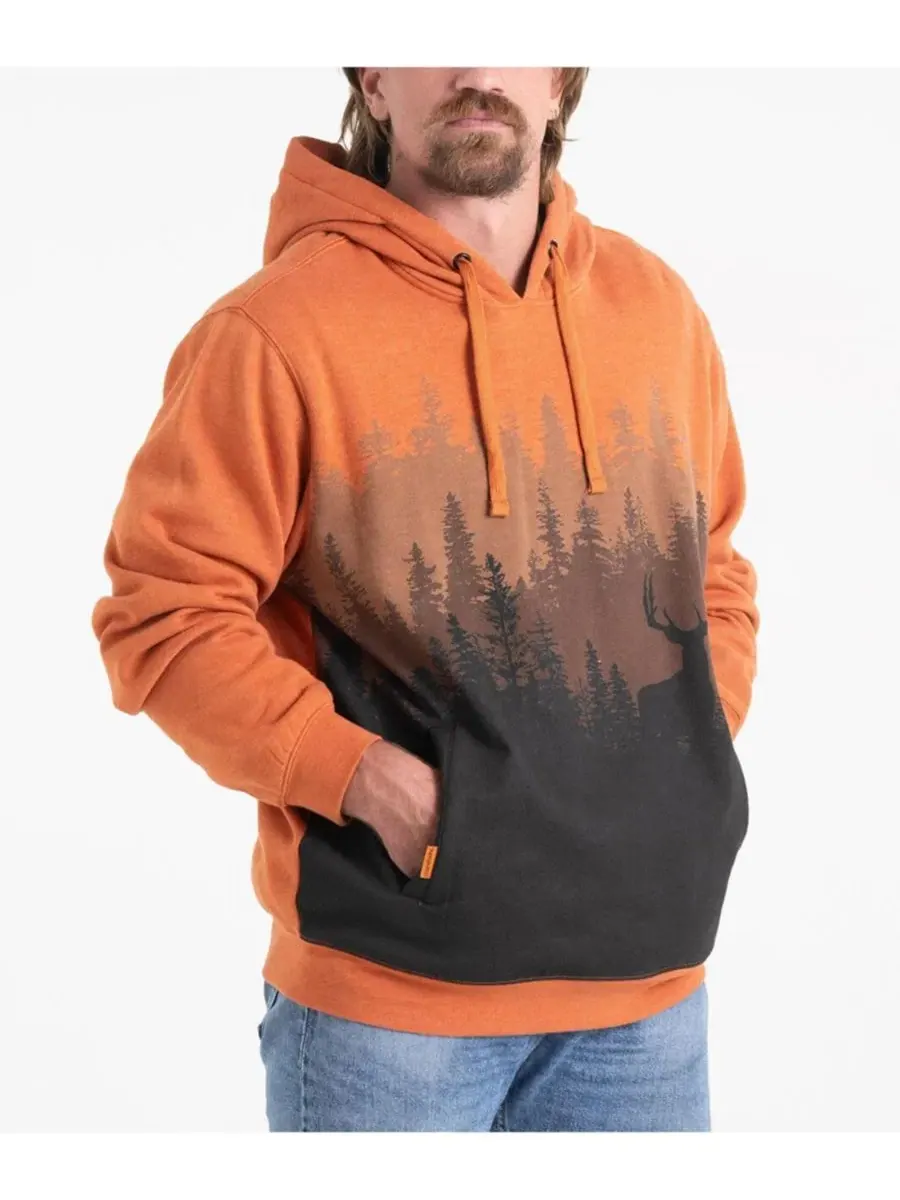 Худи с капюшоном и графическим принтом Legendary Horizon Hoodie Legendary Whitetails — изображение 1 из 8, коричневый