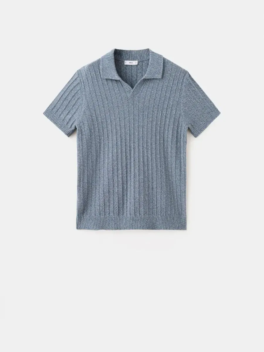 Мужская рубашка-поло из хлопка, свободного кроя, с коротким рукавом, модель Cotton Fine-Knit Polo — изображение 8 из 8