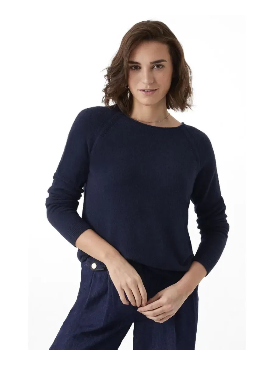 Свитер с воротником-хомутом Alpaca Silk Blend Crew Neck Celtic & Co.