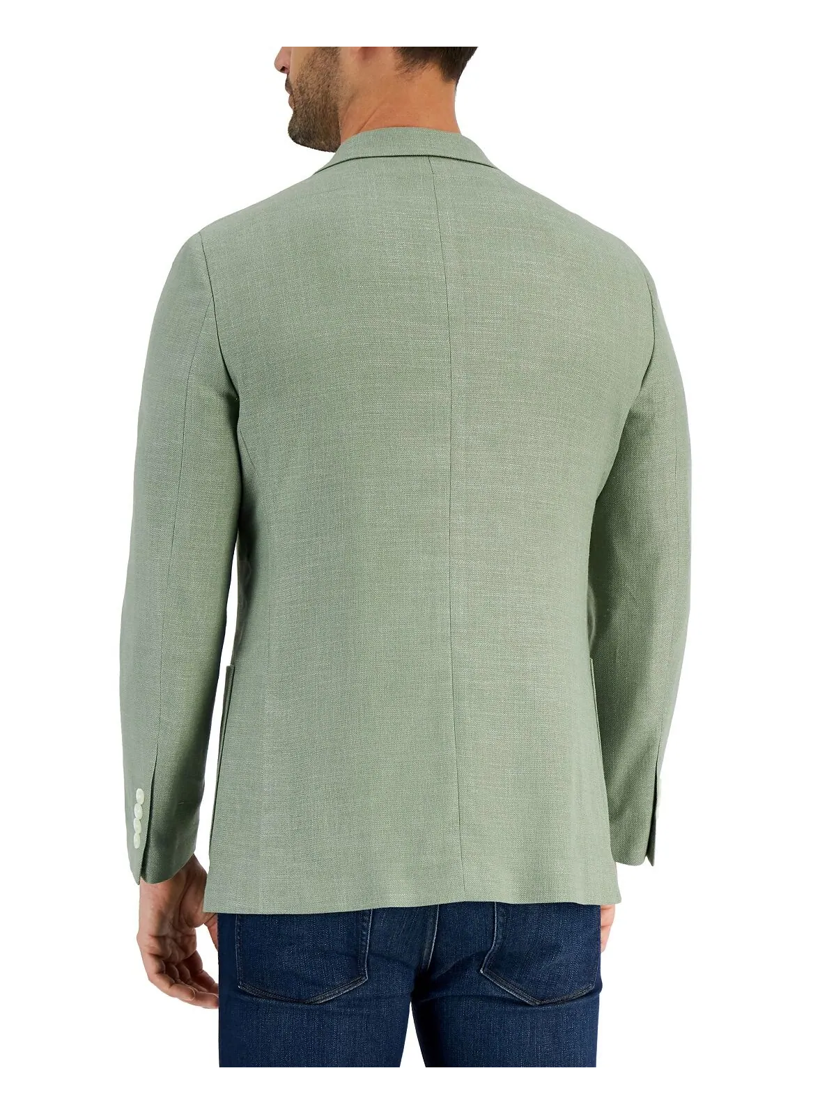 Мужское однотонное спортивное пальто modern-fit active stretch Nautica — изображение 2 из 4, шалфейный