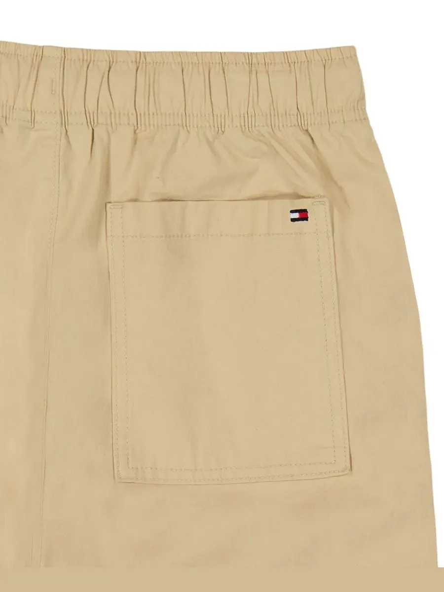 Карго-джоггеры с логотипом для мальчиков Tommy Hilfiger — изображение 7 из 7, песочный