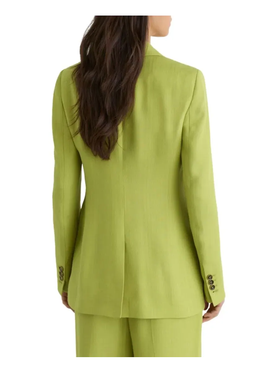 Блейзер с лацканами Jodie Notch Lapel Blazer REISS — изображение 2 из 5, зеленый