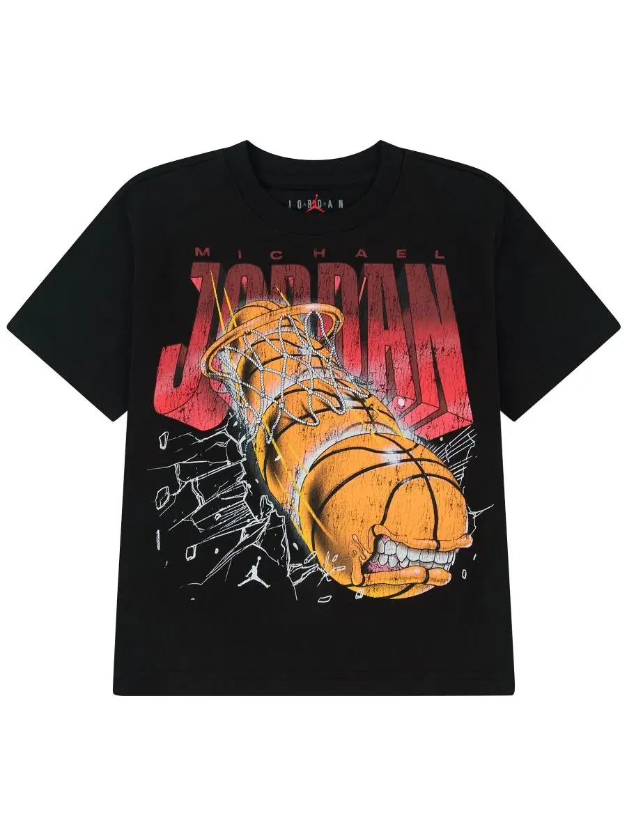 Футболка с принтом Monster Ball Jordan — черный