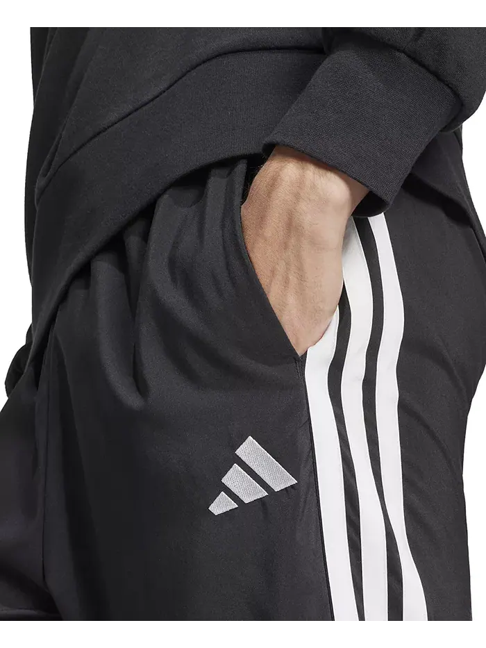 Мужские брюки Stanford Essential с тремя полосками и открытым низом adidas — изображение 3 из 4, белый
