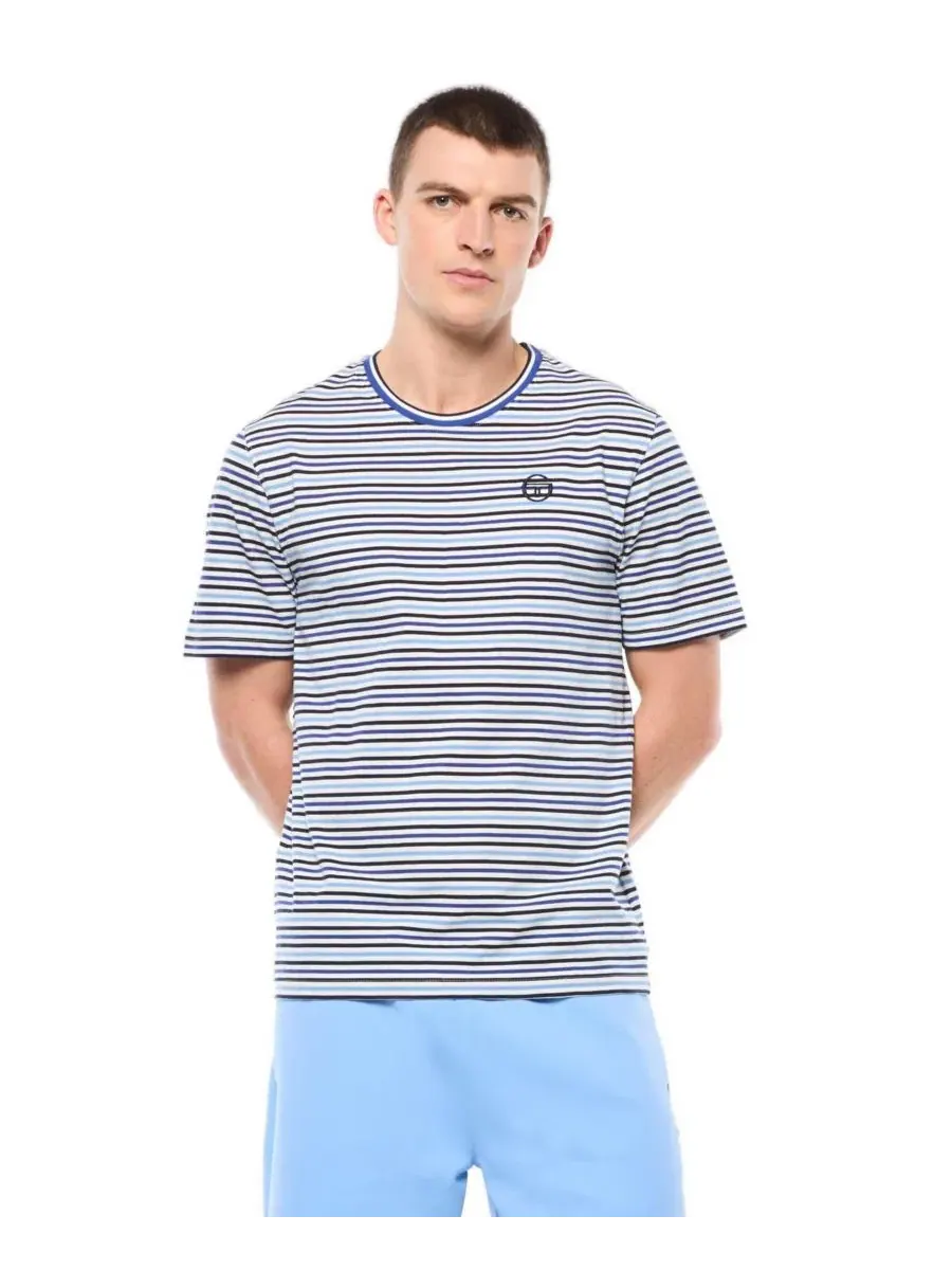 Футболка с текстурным трикотажем Sergio Tacchini — изображение 1 из 5, белый