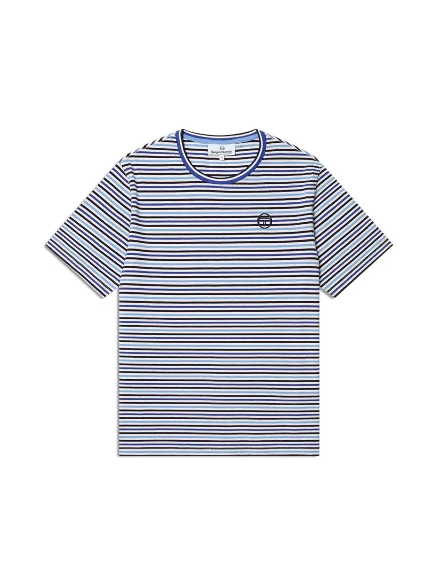 Футболка с текстурным трикотажем Sergio Tacchini — изображение 5 из 5, белый