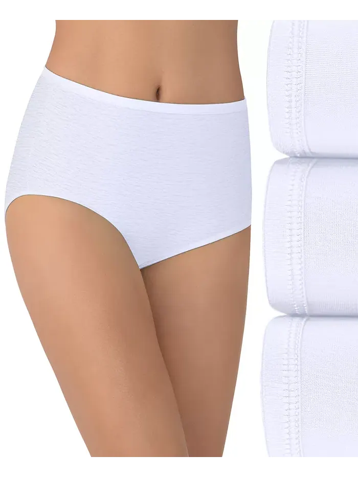 Женские трусы 3 шт. Illumination Brief 13310 Vanity Fair — белый