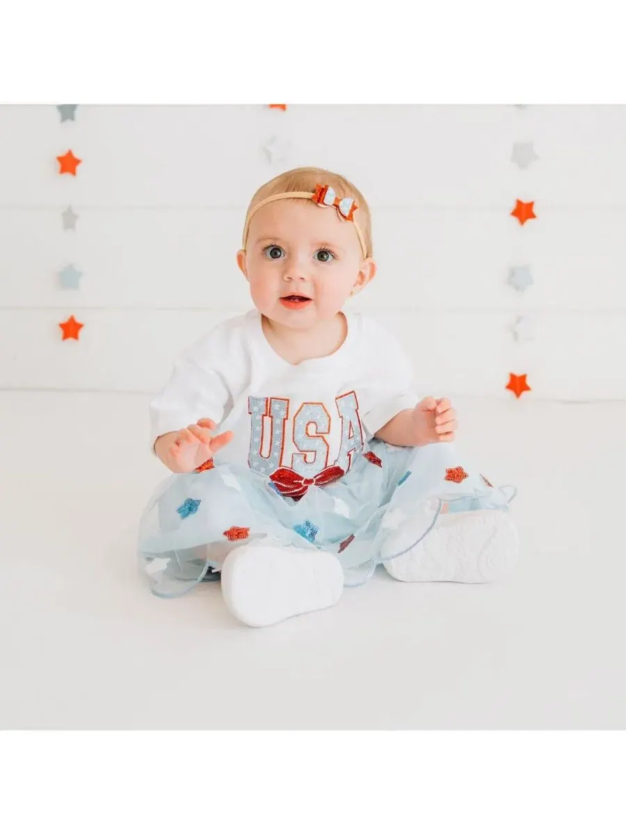 Детская юбка-пачка с блестками USA Sequin Stars Tutu Sweet Wink — 4