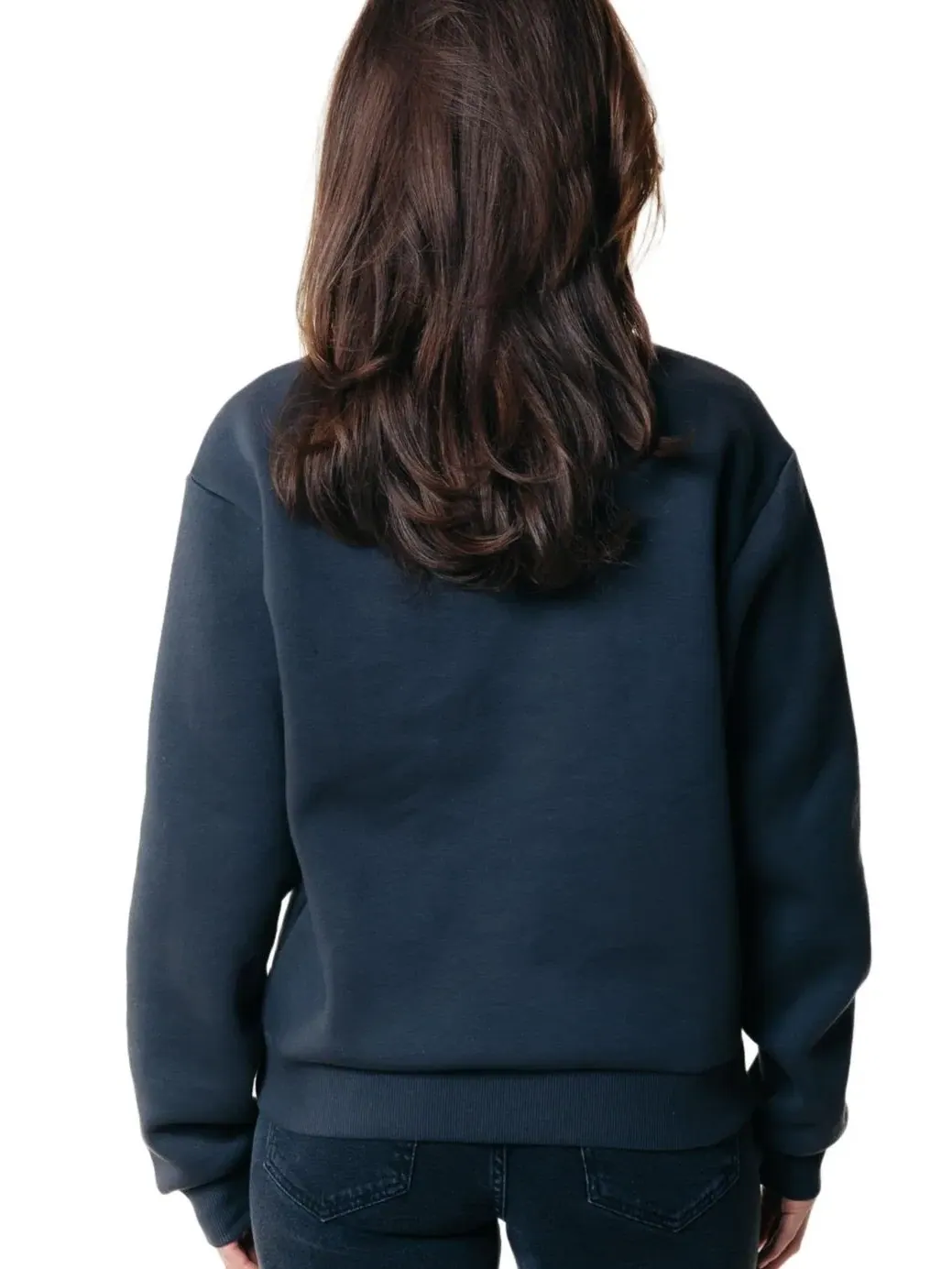 Свитшот женский свободного кроя Collage Relaxed Sweat Colourful Rebel — изображение 3 из 4, черный