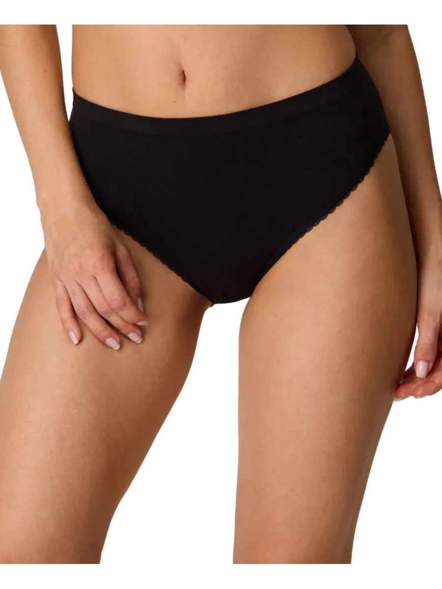 Женские трусы-слипы с высоким вырезом, бесшовные, модель DMSMLC Maidenform — изображение 1 из 5, черный