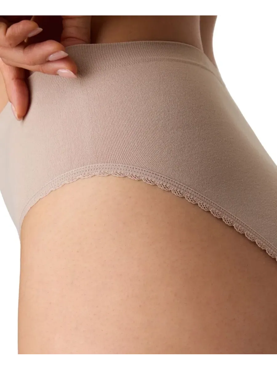 Женские трусы-слипы с высоким вырезом, модель DMSMLC Maidenform — изображение 3 из 4, розовый