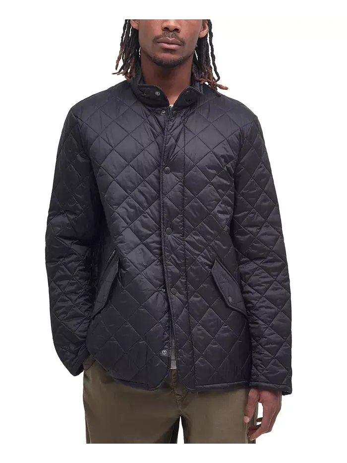Мужская легкая куртка Chelsea Jacket Barbour — изображение 1 из 8, черный