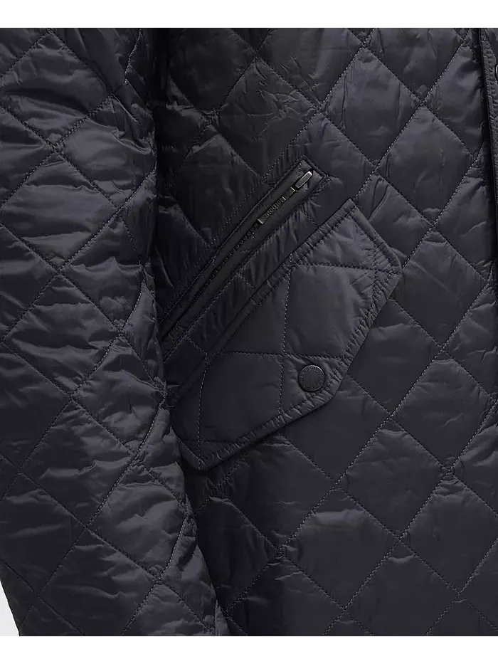 Мужская легкая куртка Chelsea Jacket Barbour — изображение 5 из 8, черный