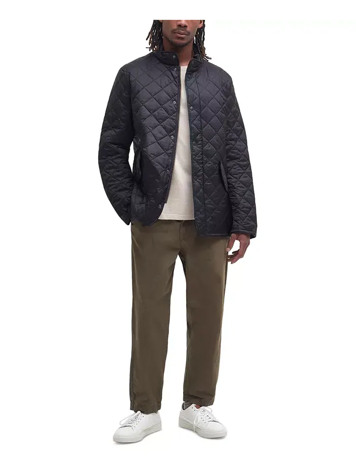 Мужская легкая куртка Chelsea Jacket Barbour — изображение 6 из 8, черный
