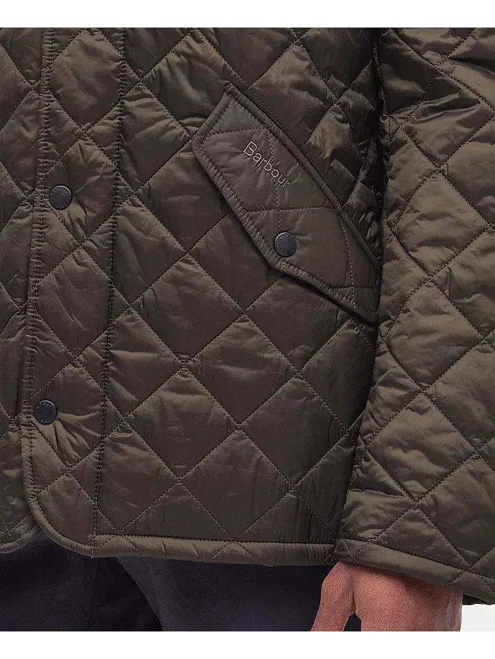 Мужская легкая куртка Chelsea Jacket Barbour — изображение 4 из 7, оливковый