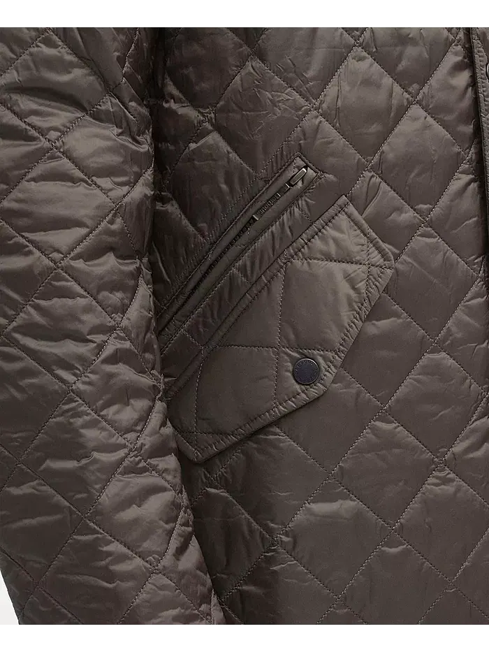 Мужская легкая куртка Chelsea Jacket Barbour — изображение 5 из 7, оливковый