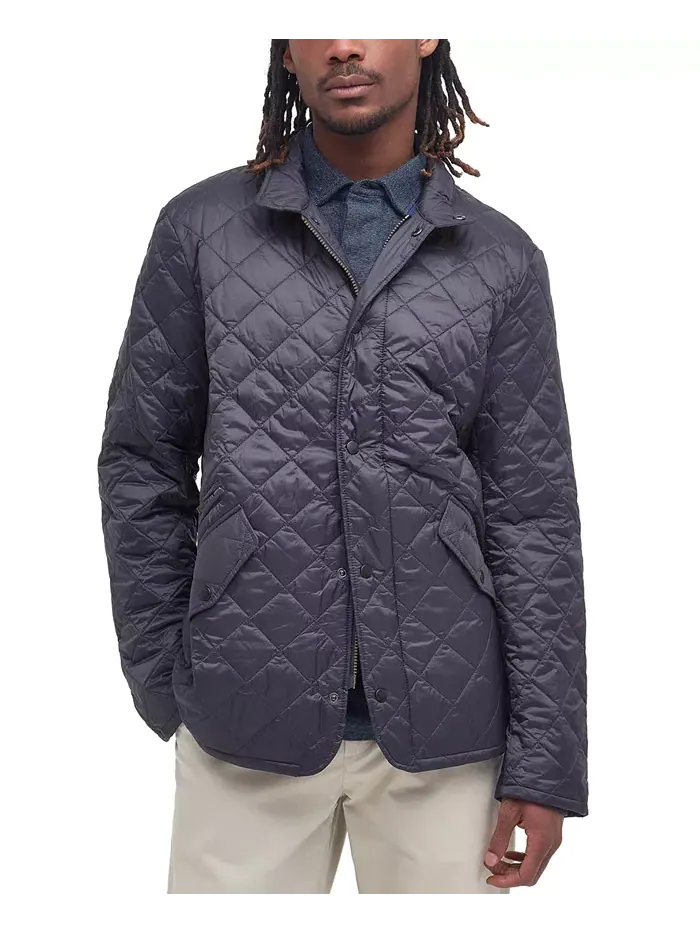 Мужская легкая куртка Chelsea Jacket Barbour — изображение 7 из 7, оливковый