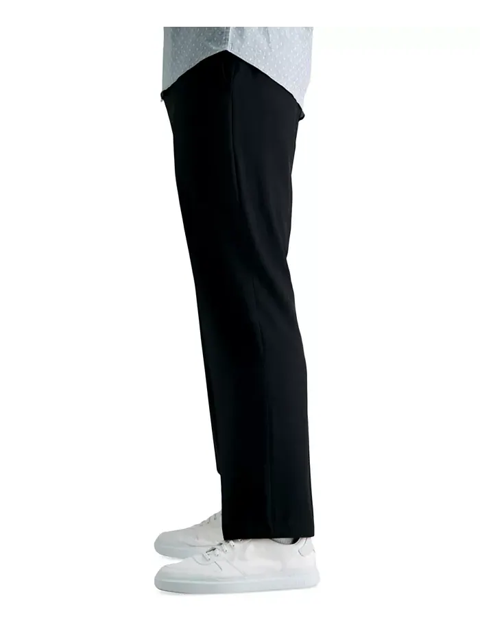 Мужские классические брюки с плоской передней частью Big & Tall Premium Comfort Stretch Haggar — 4
