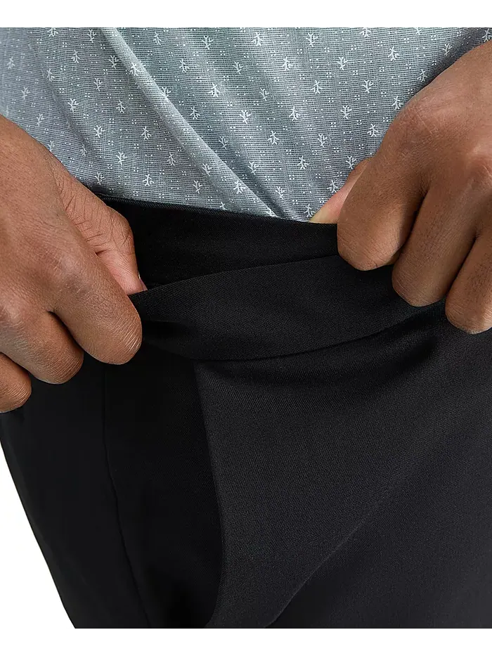 Мужские классические брюки с плоской передней частью Big & Tall Premium Comfort Stretch Haggar — 6