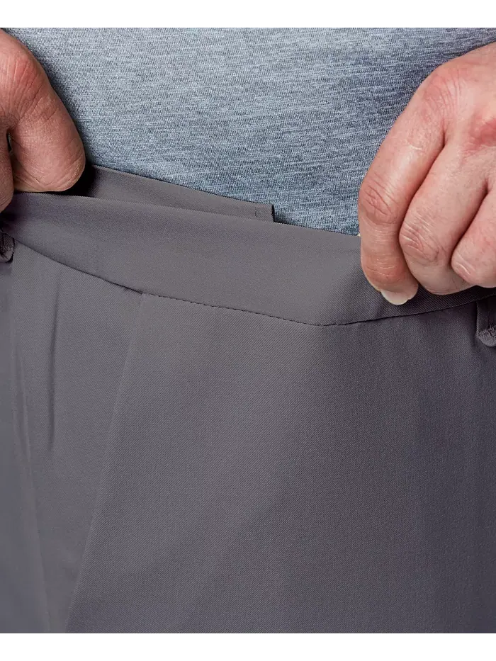 Мужские классические брюки с плоской передней частью Big & Tall Premium Comfort Stretch Haggar — 4