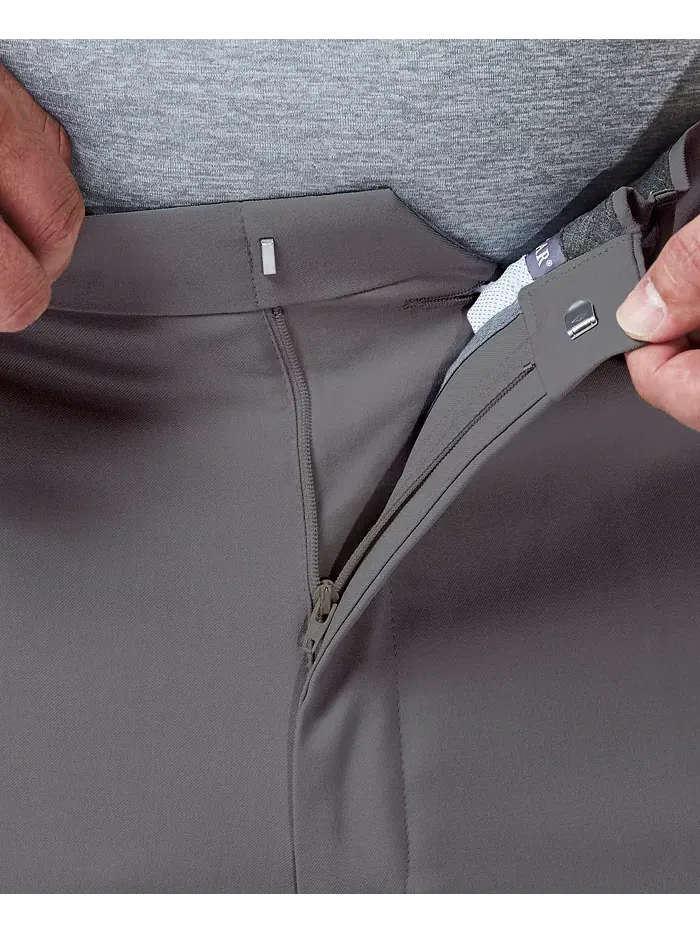 Мужские классические брюки с плоской передней частью Big & Tall Premium Comfort Stretch Haggar — 5