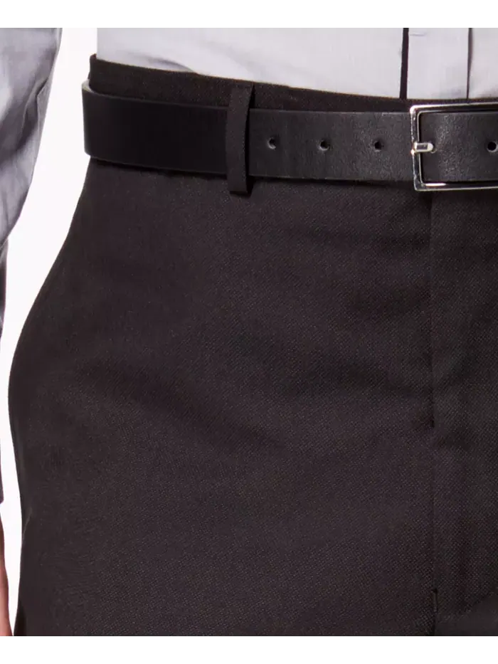 Мужской костюм Slim Fit от Andrew Marc Marc New York — изображение 6 из 9, черный