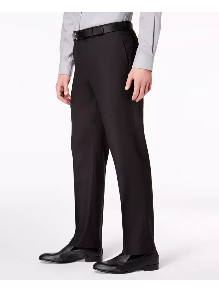 Мужской костюм Slim Fit от Andrew Marc Marc New York — изображение 7 из 9, черный