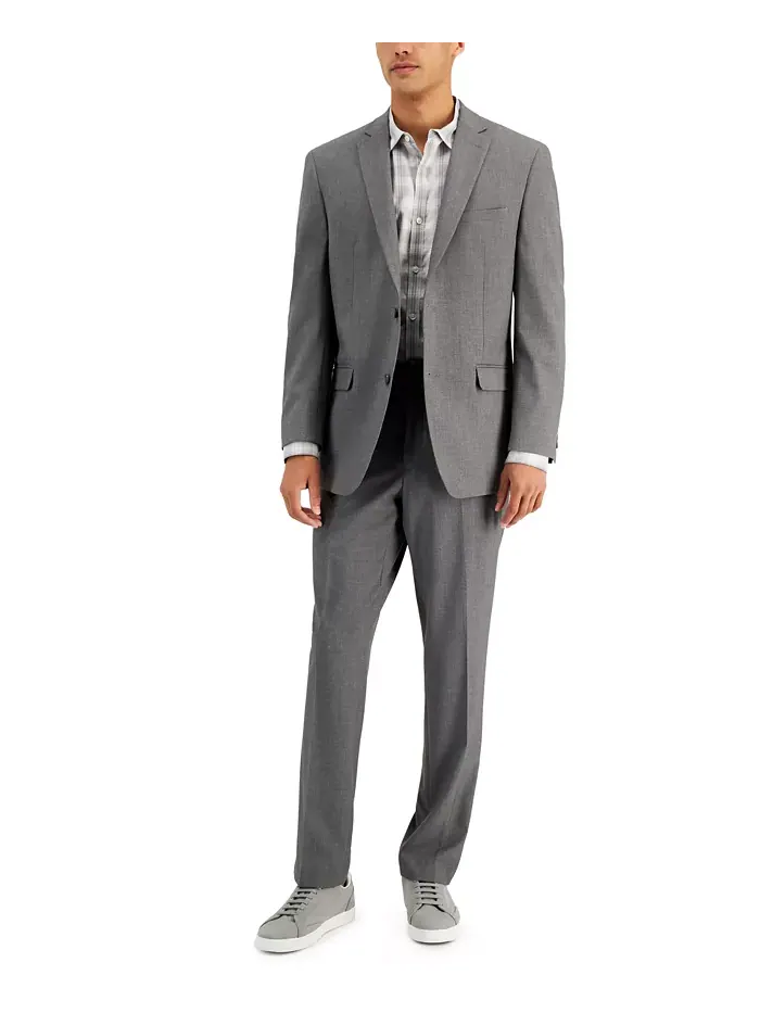 Мужской костюм Modern-Fit от Andrew Marc Marc New York — серый