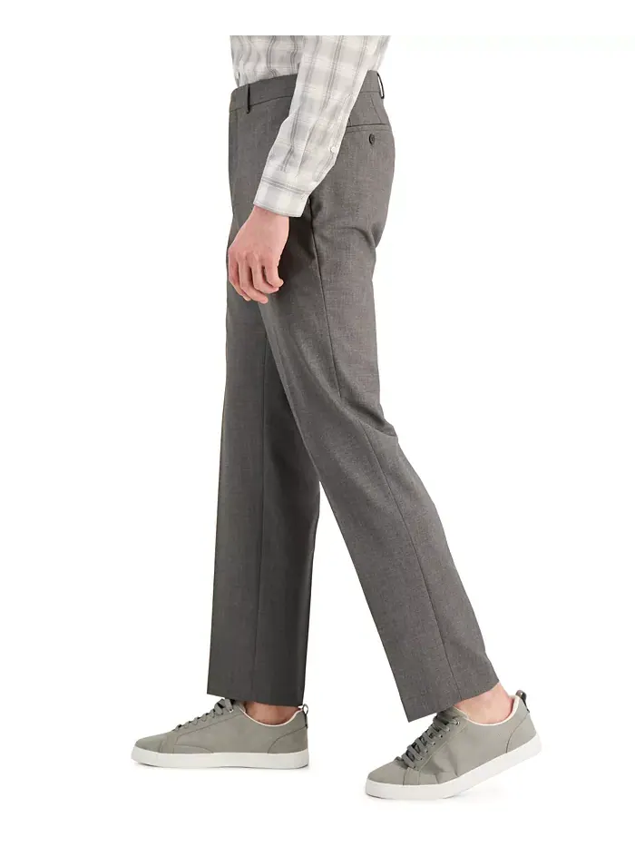 Мужской костюм Modern-Fit от Andrew Marc Marc New York — изображение 6 из 6, серый