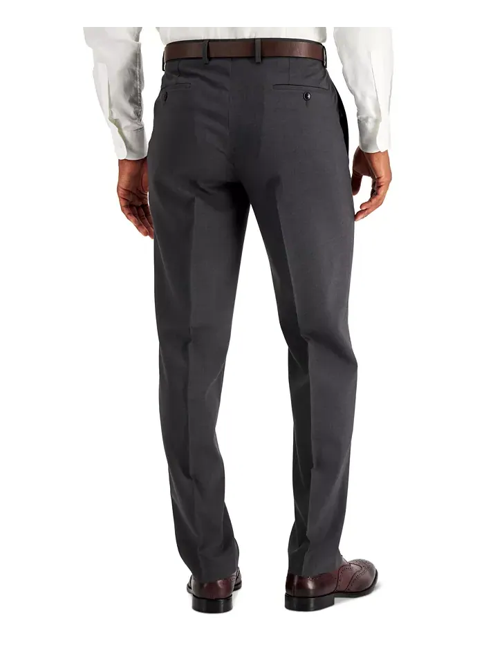 Мужской костюм Modern-Fit от Andrew Marc Marc New York — изображение 5 из 6, темно-серый