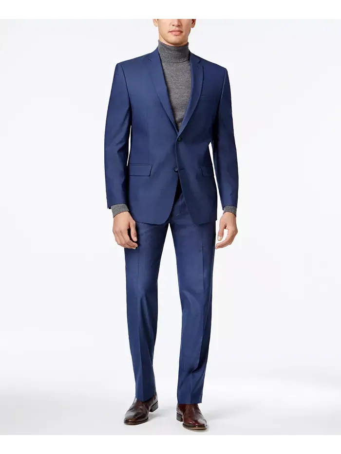 Мужской костюм Modern-Fit от Andrew Marc Marc New York — изображение 1 из 7, синий