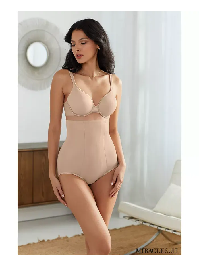 Женские утягивающие трусы с высокой посадкой Shape with and Edge Extra Firm High-Waist Brief 2705 — изображение 6 из 8