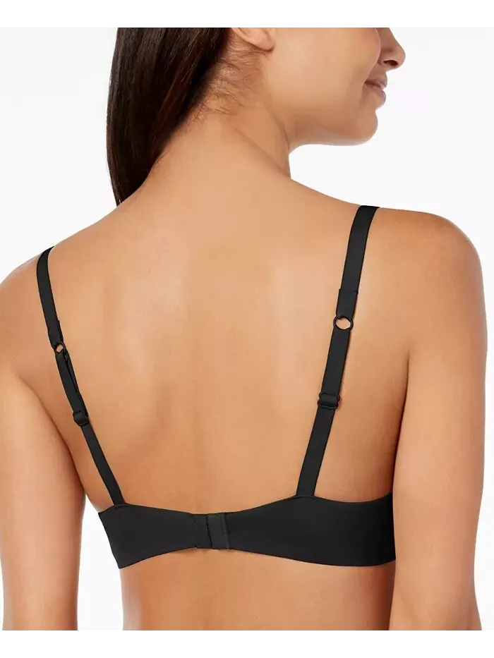 Бюстгальтер-футболка One Fab Fit 2.0 с косточками и утягивающим эффектом DM7543 Maidenform — изображение 2 из 3, черный