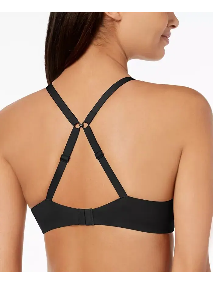 Бюстгальтер-футболка One Fab Fit 2.0 с косточками и утягивающим эффектом DM7543 Maidenform — изображение 3 из 3, черный