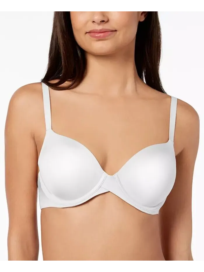 Бюстгальтер-футболка One Fab Fit 2.0 с косточками и утягивающим эффектом DM7543 Maidenform — изображение 1 из 3, белый