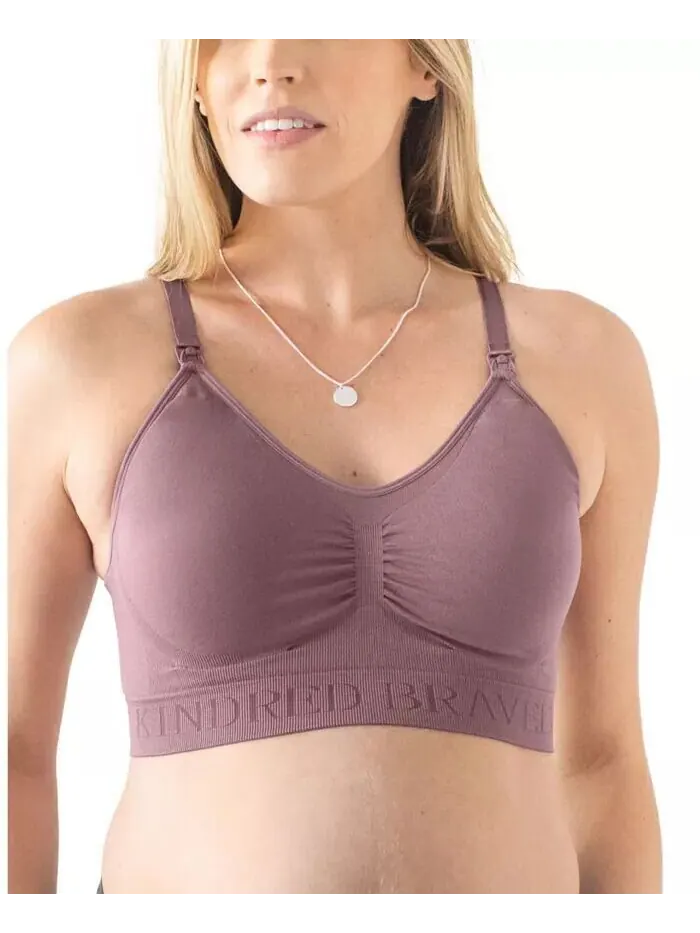 Бюстгальтер для кормления Maternity Sublime - подходит для размеров 30B-40D Kindred Bravely — серый